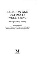 Front cover of Religion and ultimate well-being by Martin Prozesky