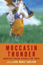 Cover of Moccasin thunder by Lori M. Carlson
