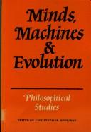 Cover of Minds, machines and evolution by Christopher Hookway