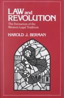 Cover of Law and Revolution by Harold J. Berman