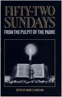 Cover of Fifty-two Sundays by David Parsons Rowland