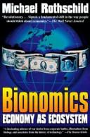 Cover of Bionomics by Michael L. Rothschild