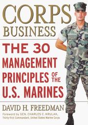 Cover of Corps Business by David H. Freedman
