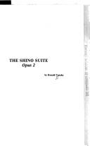 Cover of The shino suite, opus 2 by Ronald Tanaka