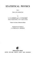 Cover of Statisticheskai︠a︡ fizika by L.D Landau