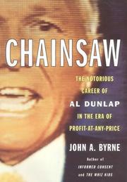 Cover of Chainsaw by John A. Byrne