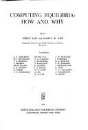 Cover of Computing equilibria : how and why by International Conference "Computing Equilibria : How and Why" Toruń 1974.