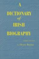 Front cover of A dictionary of Irish biography by Henry Boylan