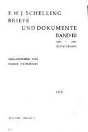 Cover of Briefe und Dokumente by Friedrich Wilhelm Joseph von Schelling