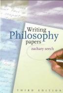 Front cover of Writing philosophy papers by Zachary Seech