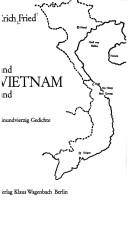 Front cover of Erich Fried und Vietnam und einundvierzig Gedichte by Erich Fried