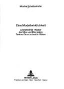 Cover of Eine Modellwirklichkeit by Monika Schattenhofer