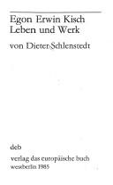 Cover of Egon Erwin Kisch by Dieter Schlenstedt
