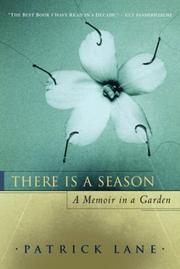 Cover of There is a season by Patrick Lane