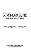 Cover of Beyond the echo by Sneja Marina Gunew