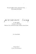 Front cover of Precarious living by Amy Hardie