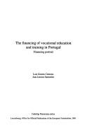 Front cover of Financing of vocational education and training in Portugal by Unknown
