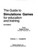 Cover of The Guide to Simulations/Games for Education and Training by Robert E. Horn