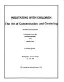 Cover of Meditating with children by Deborah Rozman