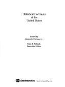 Front cover of Statistical forecasts of the United States by James E. Person