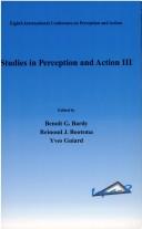 Front cover of Studies in perception and action III by International Conference on Event Perception and Action