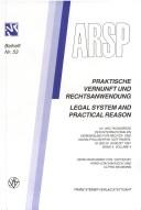 Front cover of Praktische Vernunft und Rechtsanwendung by International Association for Philosophy of Law and Social Philosophy. (15th 1991 Göttingen, Germany)