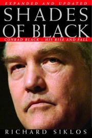 Front cover of Shades of Black by Richard Siklos