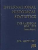 Cover of International historical statistics by Mitchell, B. R.