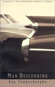Cover of Man Descending by Guy Vanderhaeghe