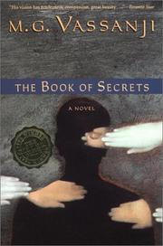 Cover of The book of secrets by M. G. Vassanji