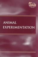 Front cover of Animal experimentation by David M. Haugen