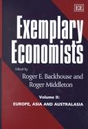 Front cover of Exemplary economists by Roger Backhouse