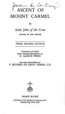Cover of Subida del Monte Carmelo by John of the Cross