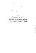 Front cover of The Man Who Loves Salmon by Sherman Alexie