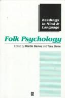 Cover of Folk Psychology by Davies