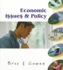 Cover of Economic issues and policy by Jacqueline Murray Brux