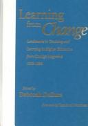 Cover of Learning from change by Theodore J. Marchese
