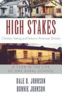 Front cover of High stakes by Dale D. Johnson