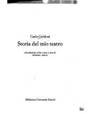 Front cover of Storia del mio teatro by Carlo Goldoni