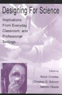 Cover of Designing for science by Kevin D. Crowley