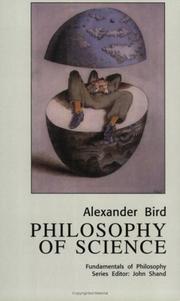 Front cover of Philosophy of science by Alexander Bird