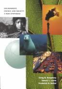 Front cover of Environment, energy, and society by Craig R. Humphrey