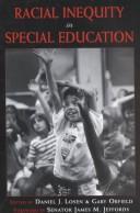Front cover of Racial inequity in special education by Gary Orfield