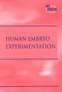 Cover of Human embryo experimentation by Roman Espejo