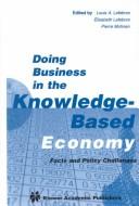 Front cover of Doing business in the knowledge-based economy by L. A. Lefebvre