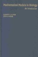 Front cover of Mathematical models in biology by Elizabeth Spencer Allman