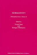 Cover of Normativity by Ernest Sosa