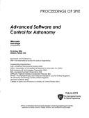 Cover of Advanced software and control for astronomy by Hilton Lewis