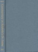 Cover of Commentary on Aristotle's De Anima by Thomas Aquinas