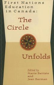 Front cover of First nations education in Canada by Jean Barman